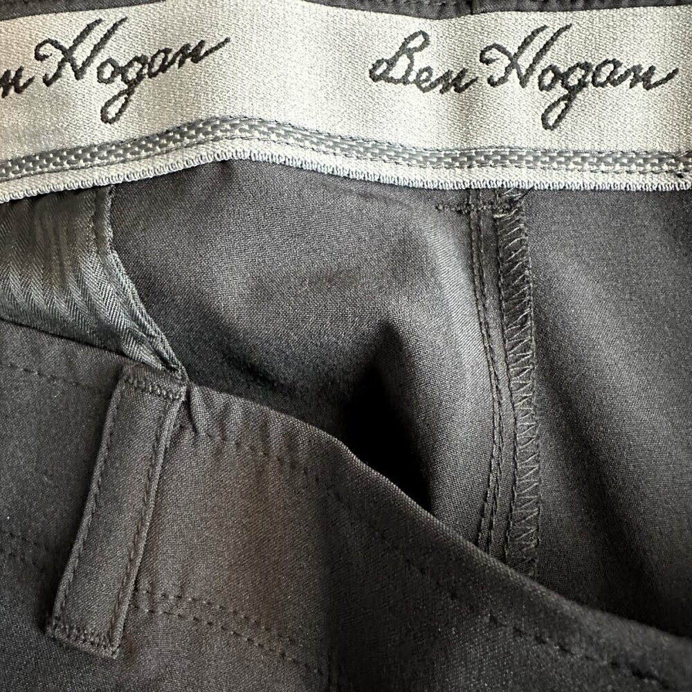 Men's Ben Hogan Performance Shorts Size 42" Waist Color Is Black NWT - Picture 4 of 6